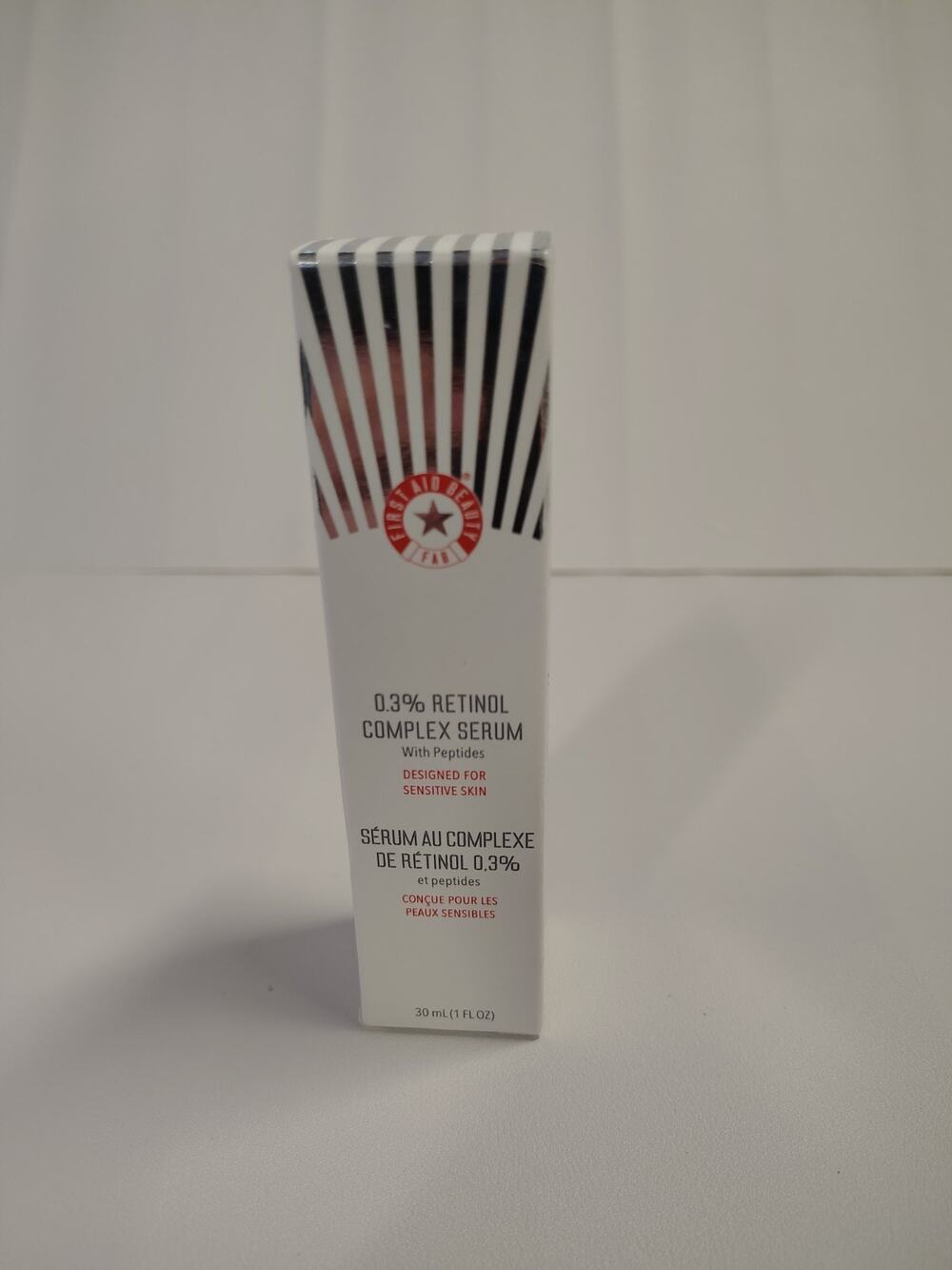 First Aid Beauty 0.3% Retinol Complex Serum With Peptides Full Size 1oz NEW